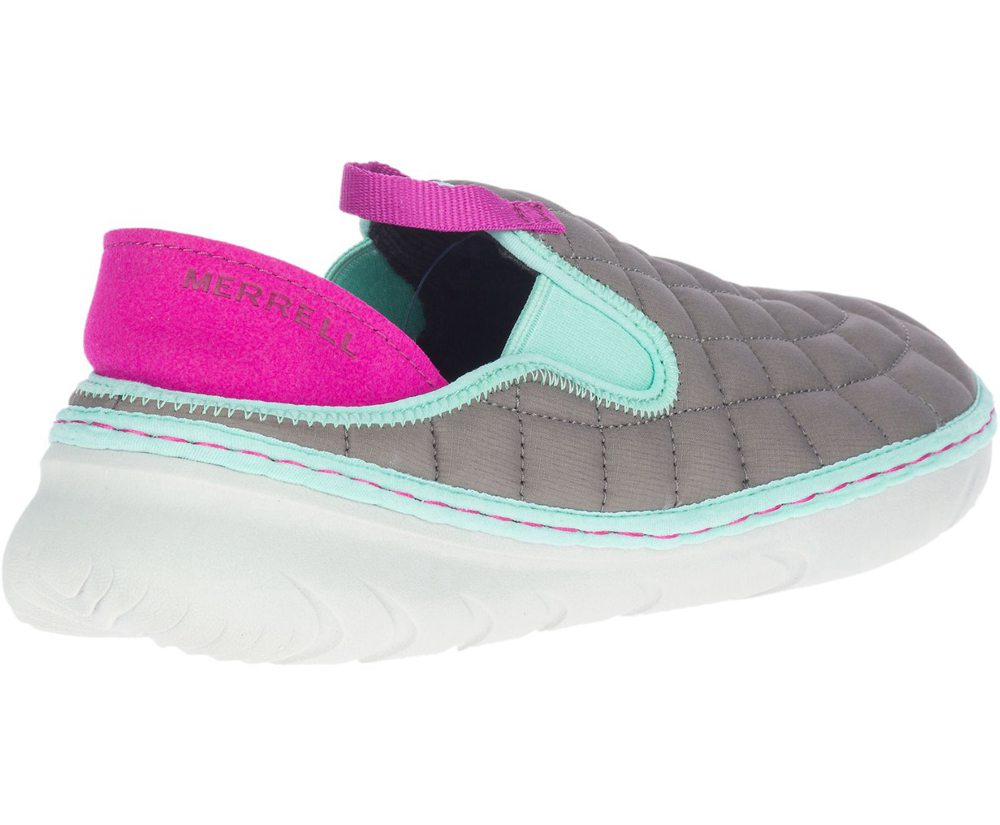 Merrell Barefoot Sko Dame - Hut Moc - Grå/Pink - IHK583107
